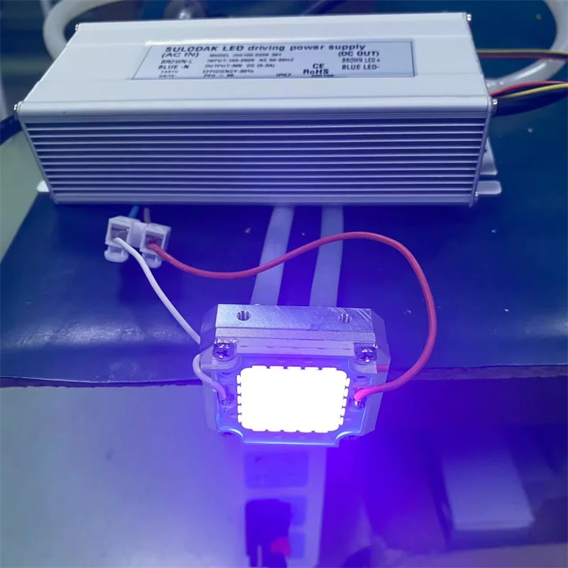 MINI 4040 COB UVLED Curing Lamp For A3 A4 L1390 Flatbed Printer LED Lamp Modification Area Light Source 50-100W