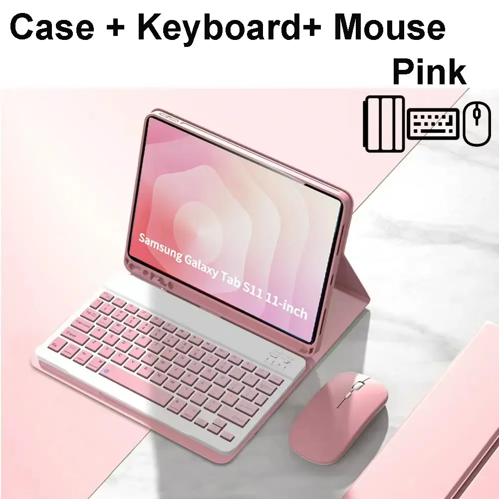 Premium Wireless Keyboard Cover for 11-Inch Tablet, Enhanced Protection & Functionality