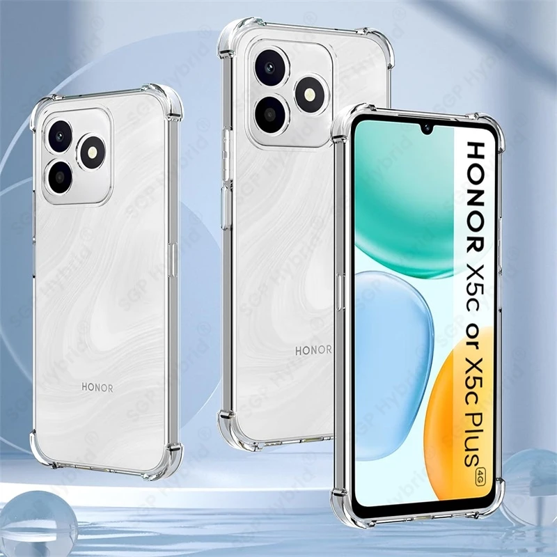 Clear Crystal Silicone Soft Shockproof Case - Enhanced Protection Coque Cover
