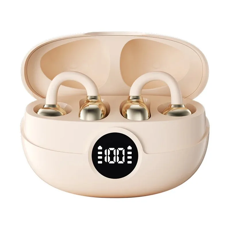 Écouteurs bluetooth sans fil avec affichage batterie et micro_voghion.com