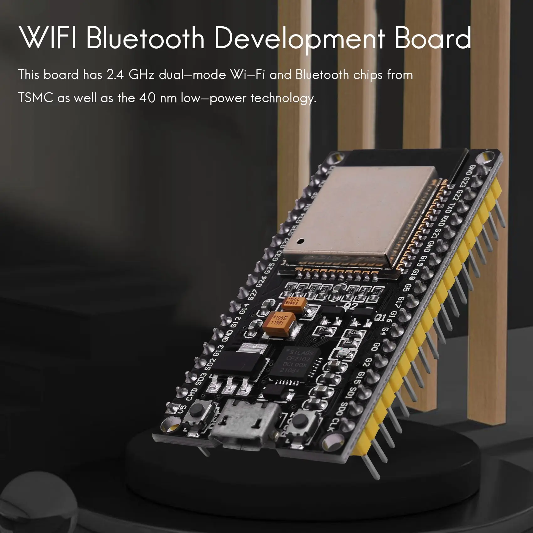 ESP32 NodeMCU  WLAN WiFi Dev ŰƮ C  , CP2102 ȣȯ