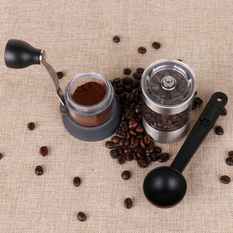 Coffee Spoon Bean Measuring Spoon, Coffee Cleaning Brush