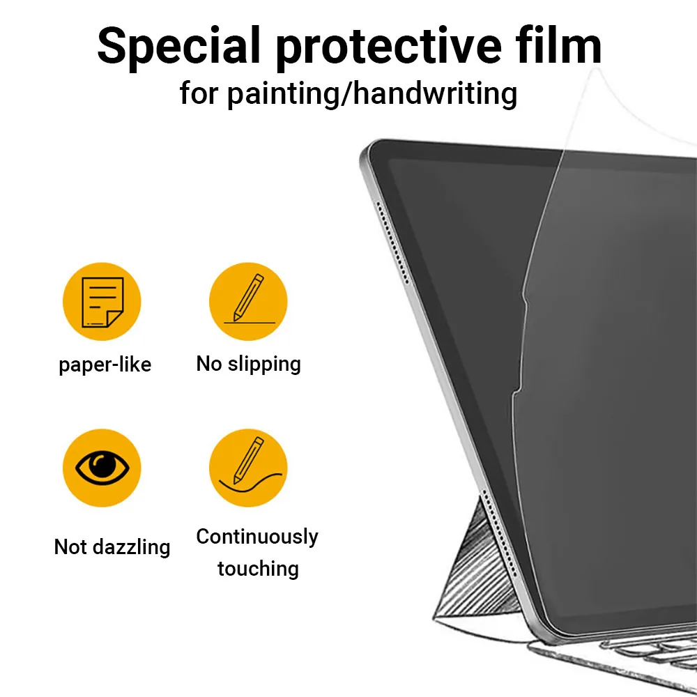 Premium Paper-Feel Screen Protector Set