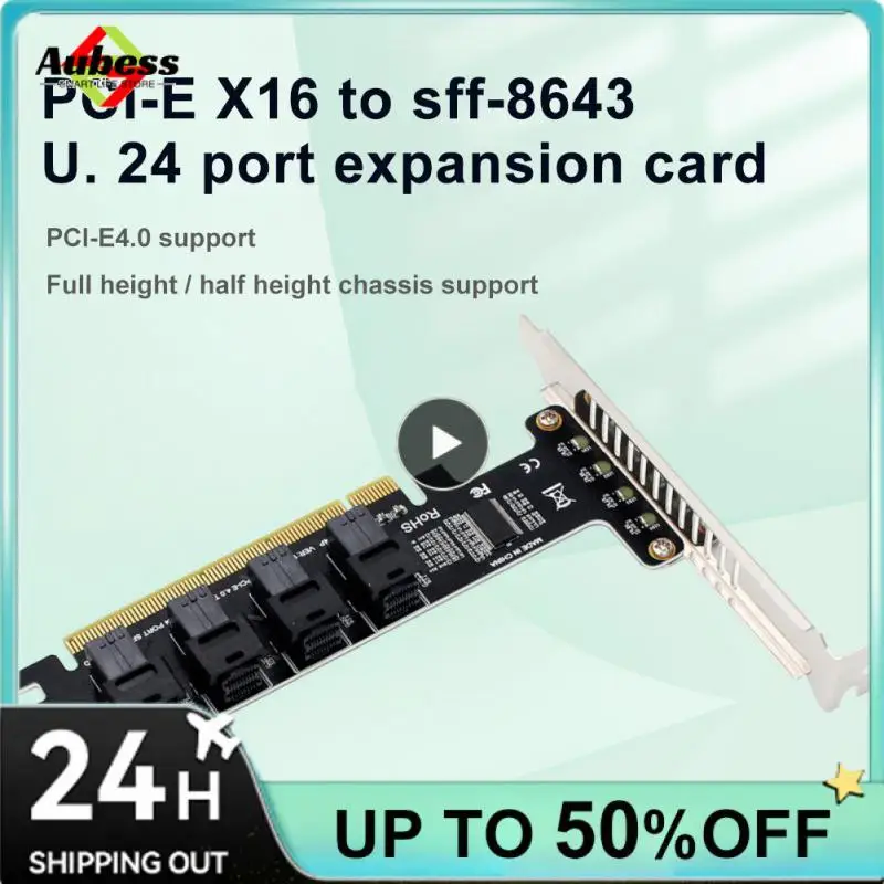 

Pcie к U2 стабильная карта передачи данных Pciex16 к 4-порту U.2 Nvme, высокая скорость