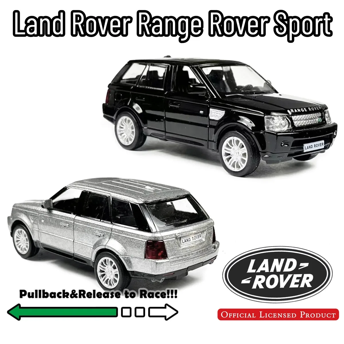 

Масштаб 1:36 Land Rover Range Rover Спортивная Реплика металлическая модель автомобиля масштаб литая коллекция интерьерный Декор подарок Детская игрушка для мальчика
