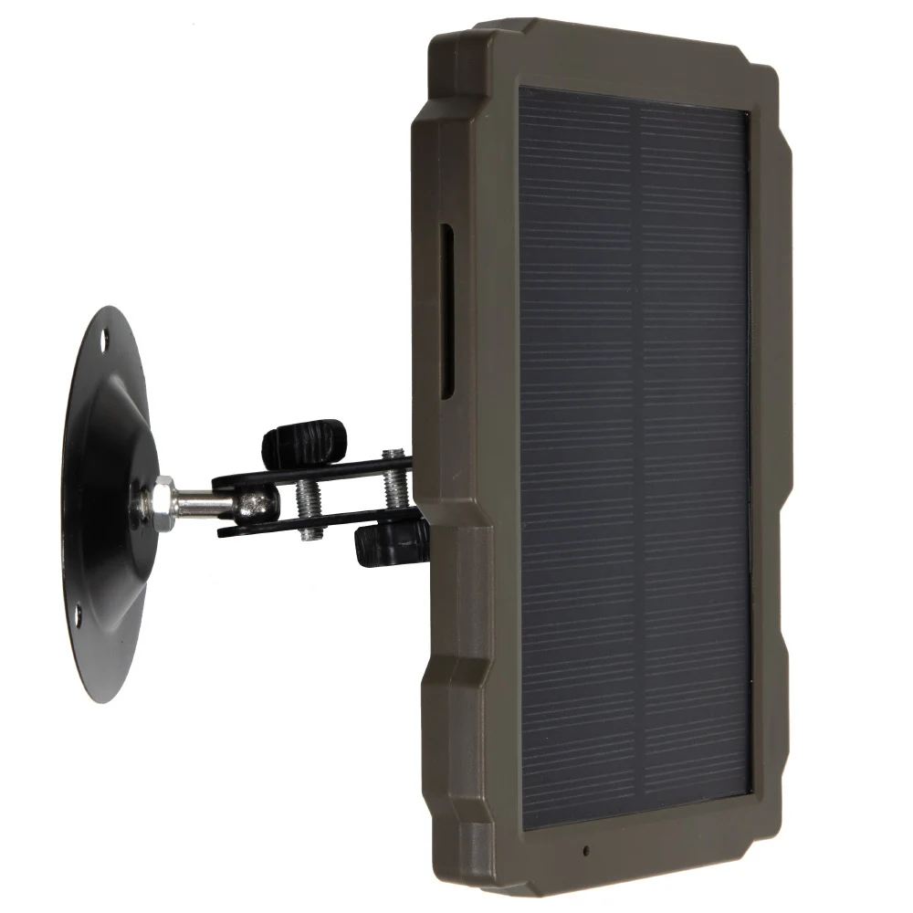 Solar Battery Charger Trail Camera Solar Panel, WingHome Kit 12V