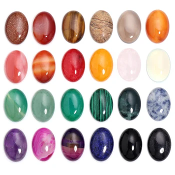 Natural Stone Cabochon Beads 1
