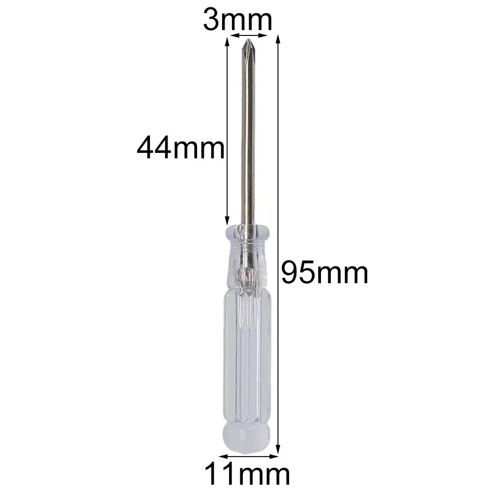 Screwdriver Efficient Mini Screwdrivers for Toy and Small Item Disassembly 1 Cross and 1 Slotted Driver Included