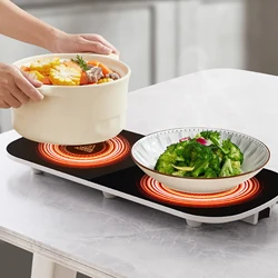 Electric Warming Tray Nice Gift Constant Temperature Hot Plate Multifunctional for Parties Holiday Housewarming Kitchen Dinners