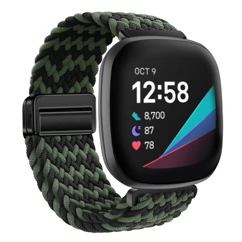 Premium Nylon Loop Magnetic Replacement Wristband - Versatile and Stylish