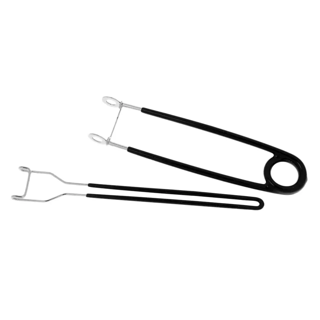 2xFish Mouth Opener Jaw Spreader Hook Remove Saltwater Fishing Tool Set