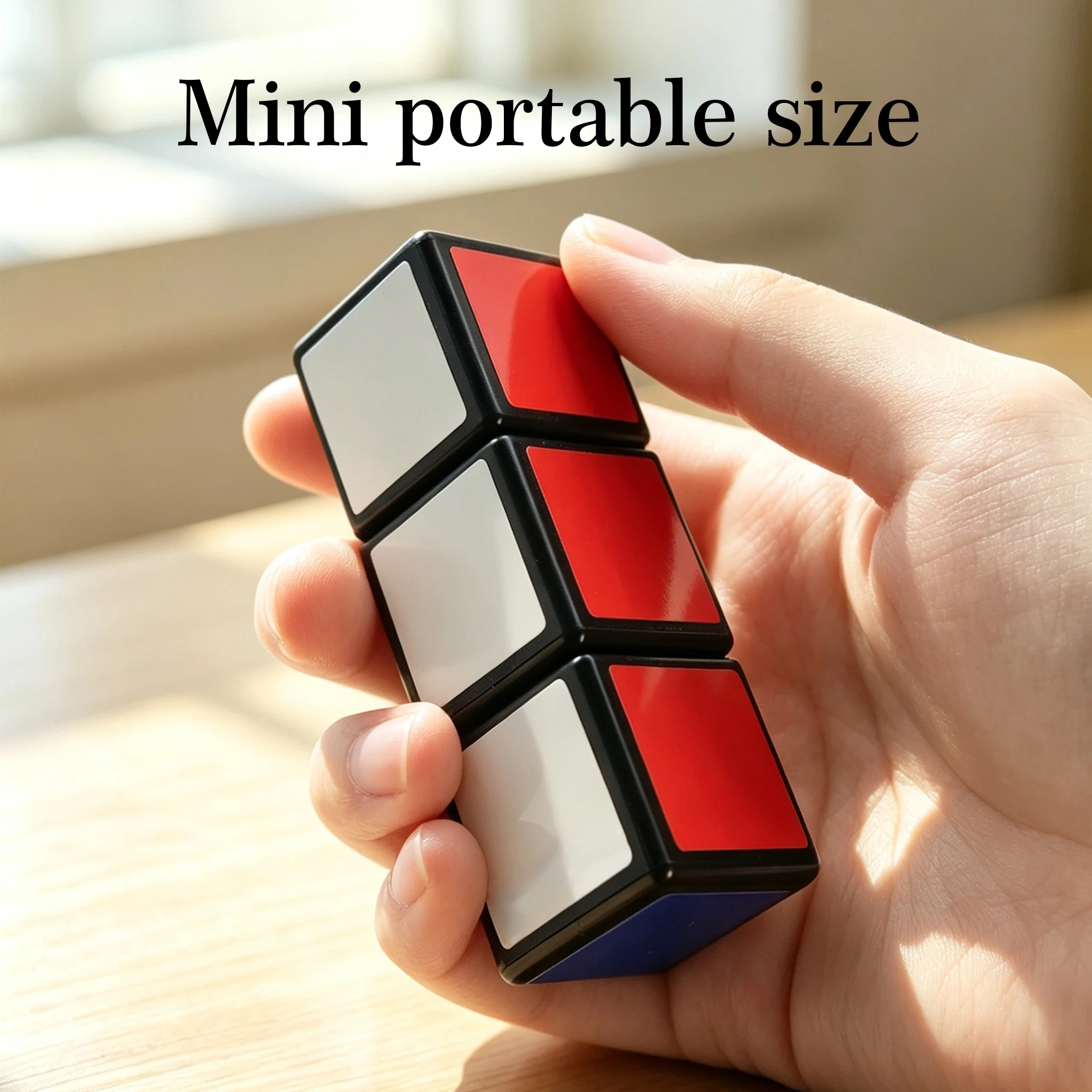 Enhanced Focus Fidget Puzzle Cube – Compact Stress-Relief Toy for Office, School, and Travel