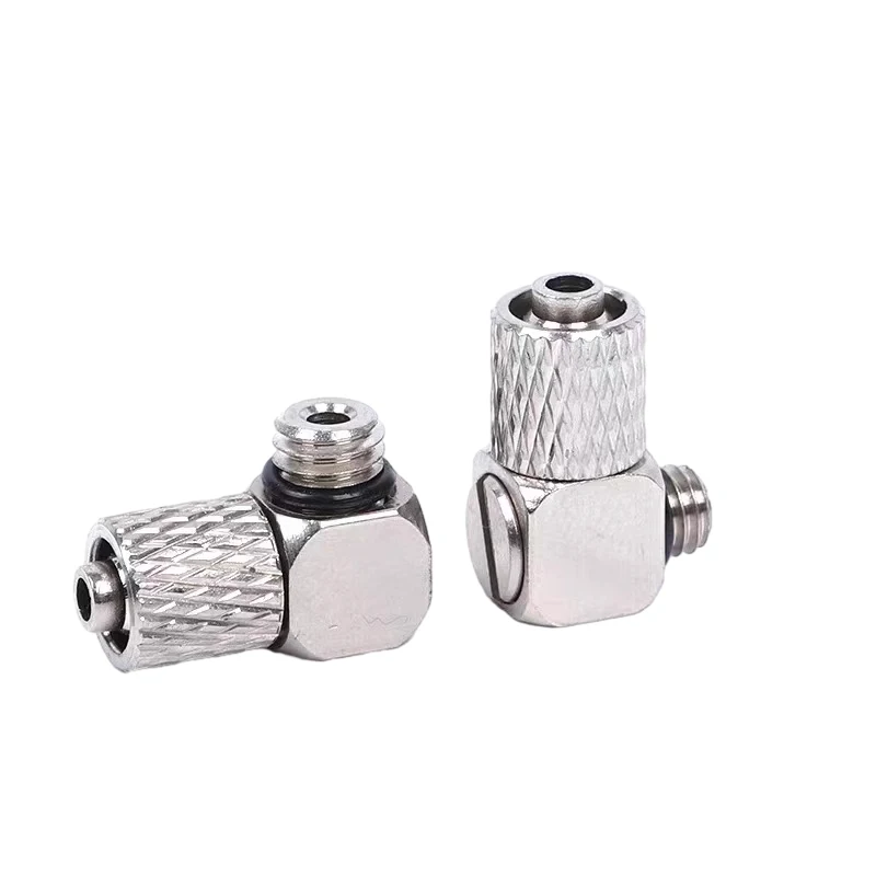 Straight Pneumatic Push To Connect Female Quick Fitting Adapter 6mm Or 15/64" Tu