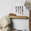 1-20pcs Mini Stainless Steel J-shaped Hook With Screw Items Key Rack Wall Punching Hooks Kitchen Accessories Bathroom Hardware 4