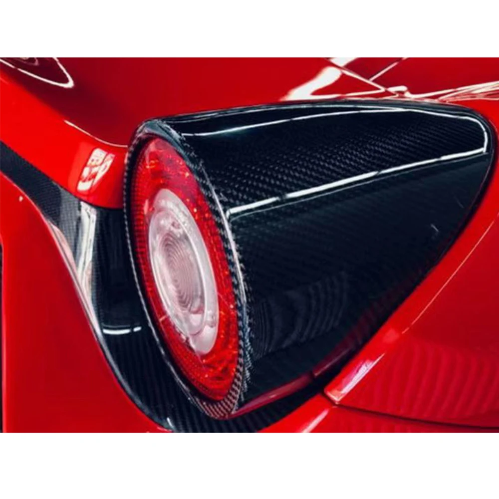 Auto Carbon Fiber Innenraum RüCk Leselicht Lampe Abdeckung Trim Aufkleber f  U2C2 4712142939532