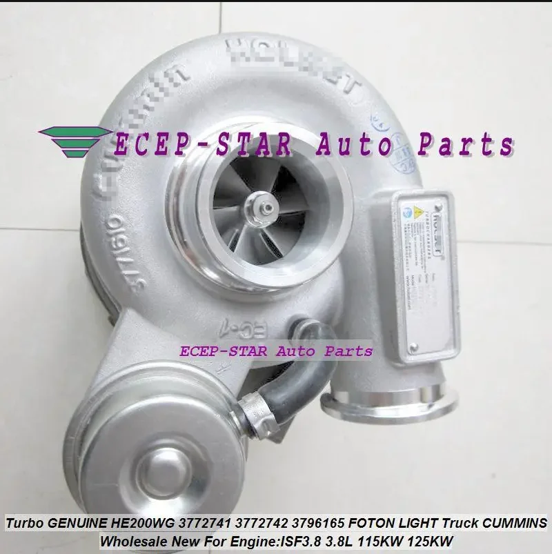 NUEVO Turbo GENUINO HE200WG 3772741 3772742 3796165 Turbina