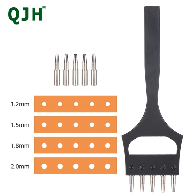 Ferramentas de Perfuração de Couro Profissionais para Artesanato em Couro Ferramentas de Perfuração de Couro Profissionais para Artesanato em Couro