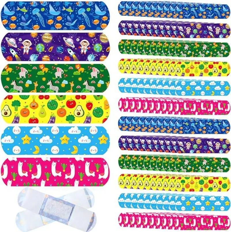 30pcs/set Cartoon Band Aid for Kids Cute Wound Dressing Patch Sticking Plaster Waterproof Adhesive Bandages Curita Infantil 4