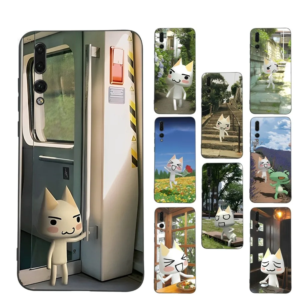 

InoueS T-Toro CatS Phone Case For Huawei P 8 9 10 20 30 40 50 Pro Lite Psmart Honor 10 lite 70 Mate 20lite