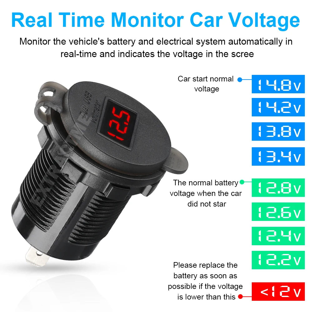 Extractme    USB   ÷,  , LED а,   ڵ й , 4.2A, 12V, 24V