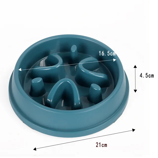 Plastic Slow Feeder Dog Bowl 5