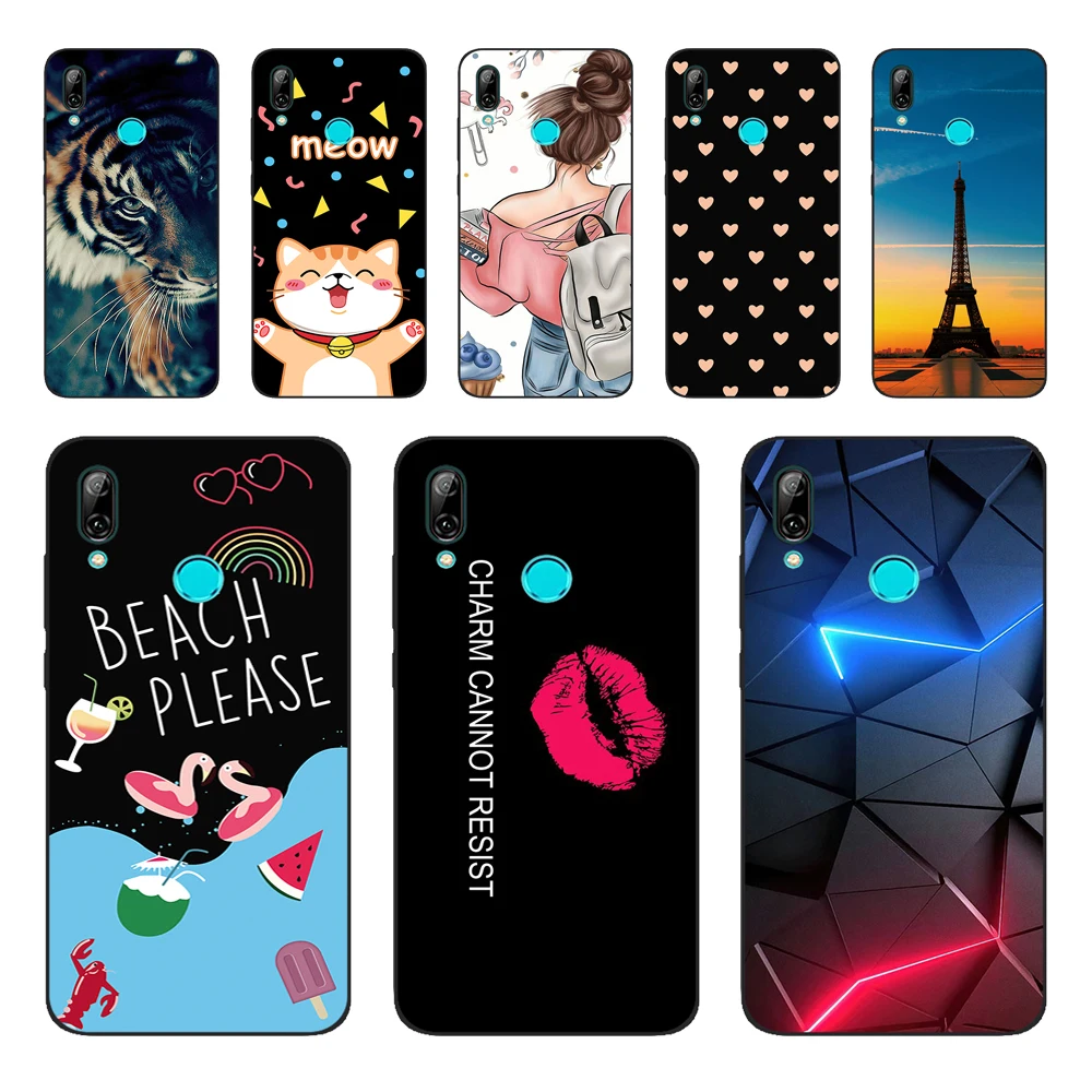 Per Huawei P Smart 2019 Cover Posteriore In Silicone Morbido Tpu Su Huawei P Smart Plus 2019 Custodia Cover Per Huawei P Smart Z Bumper Cat