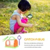 1 Set Bug Bungalow Insect Catching Kit Bug Toys Insect Cage With Carrying Handle Portable Bug House Dragonfly Cage Outdoor 5
