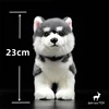Alaskan Malamute High Fidelity Anime Cute Plushie Dog Plush Toys Lifelike Animals Simulation Stuffed Doll Kawai Toy Gifts Kids 2