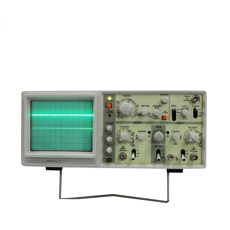 

20 Mhz Dual Channel Oscilloscope Student Oscilloscope