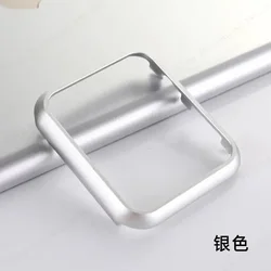 Premium Aluminum Alloy Protective Metal Case for Apple Watch - Sleek Bumper Frame Cover (S)
