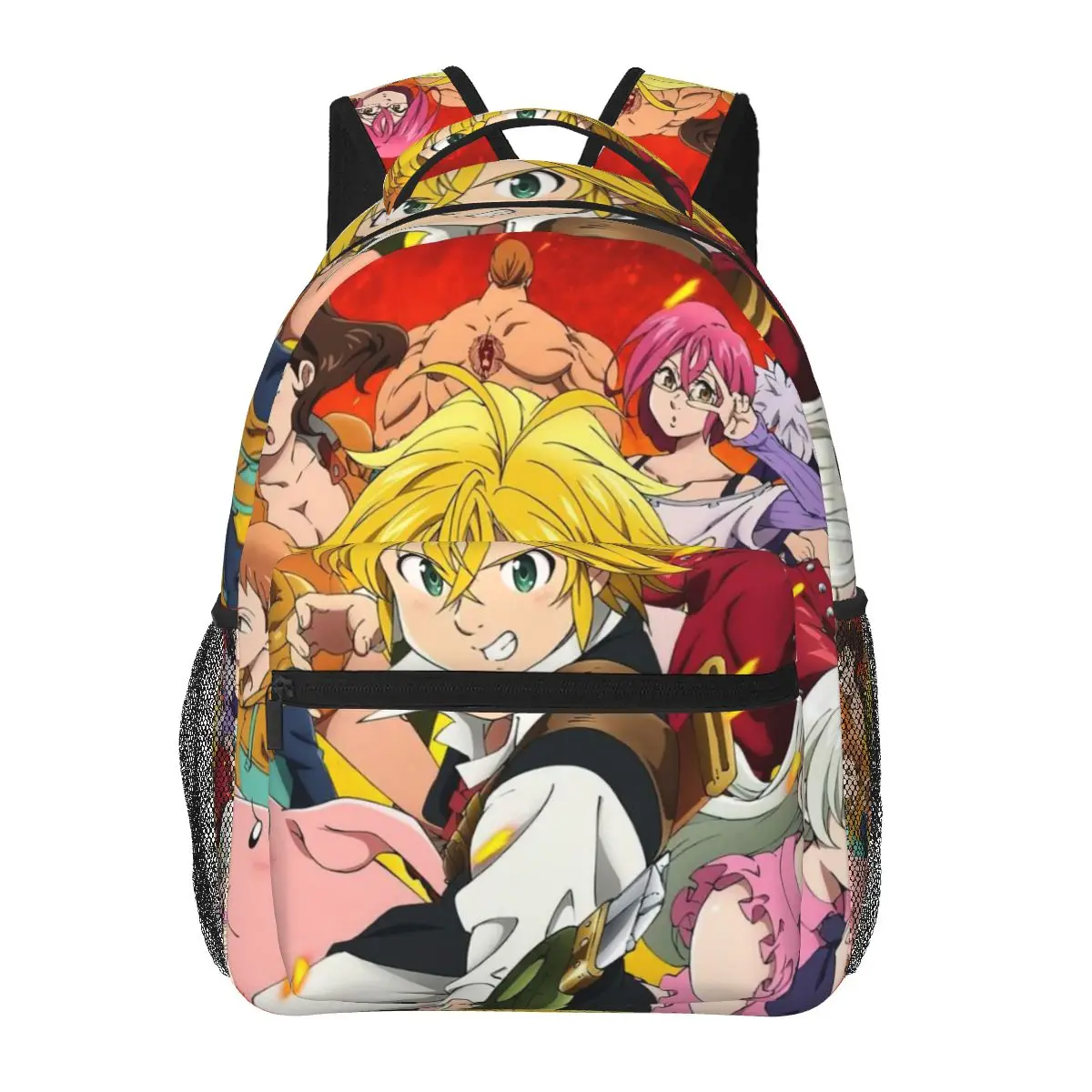 

Seven Deadly Sins Backpack for Girls Boys Travel RucksackBackpacks for Teenage school bag