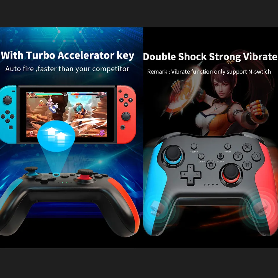 Bluetooth 2.4g Nintendo Switch用のワイヤレスコントローラー