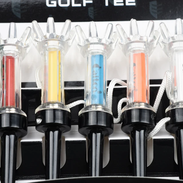 Reduce resistance and increase ball distance with magnetic golf tees.