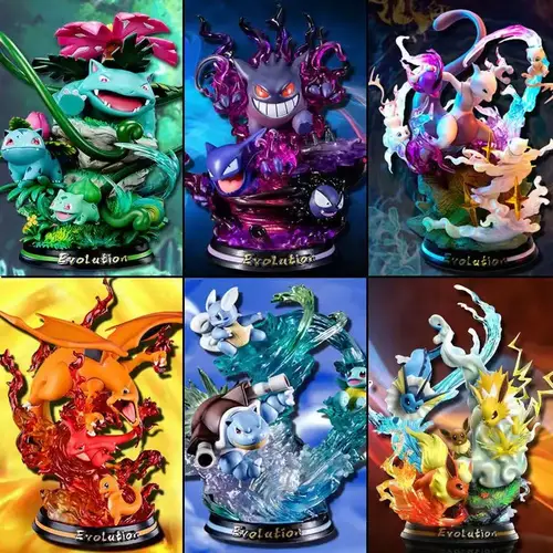 Pokemon Anime Figure  Vulpix Scenes Version Figurine Toys PVC Model Collection Dolls surprise box  mystery box  gift for a child - Image 2