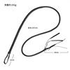 190cm Leather Weave Long Handle Snake Whip Horse Whip Riding Crop Flogger Paddle Slapper Horse Training Dressage Whips 6