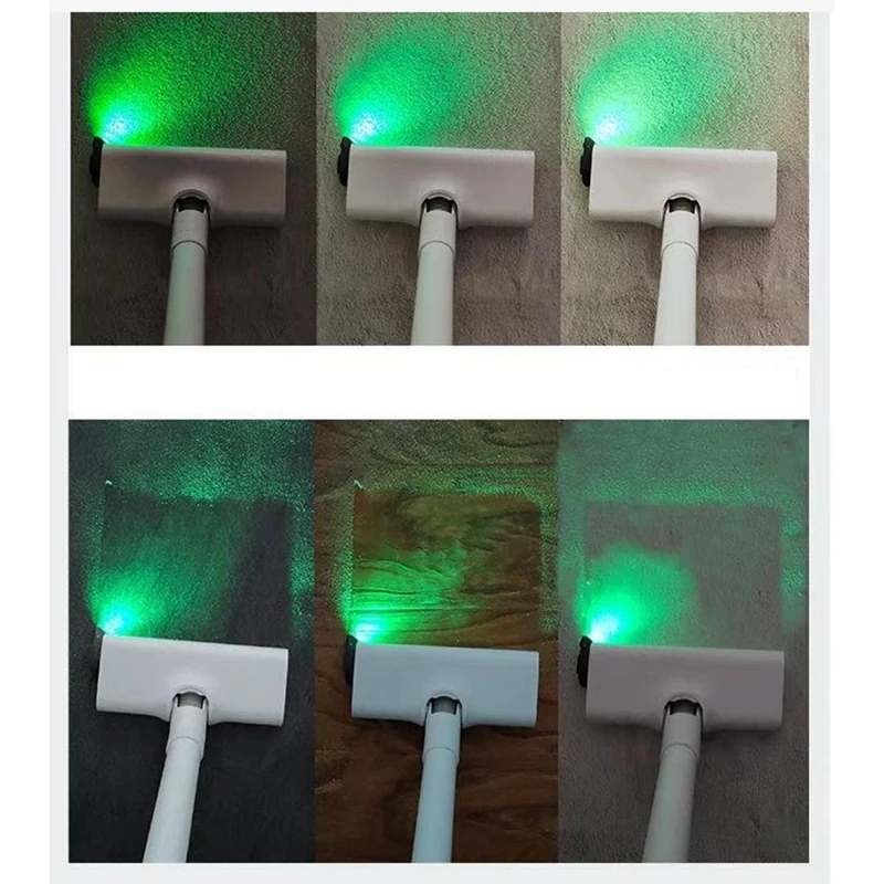 USB Vacuum Cleaner Laser Lights  Pet Hair Cats Dog Fur Dust Display LED Lamp Universal Vacuum Cleaner Parts