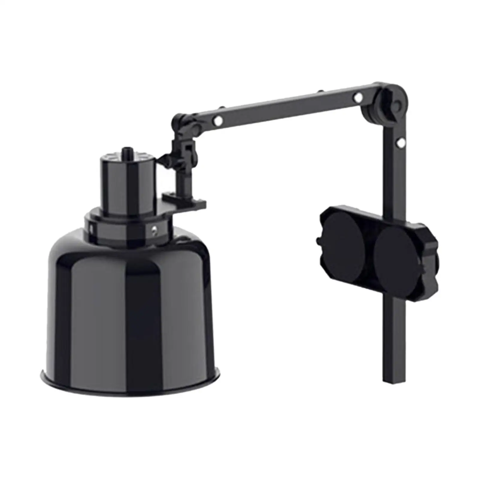 Reptile Lamp Stand Adjustable Height 14-43cm Metal Support for Glass Terrarium Invertebrates Vivarium Cages Tank Brooders