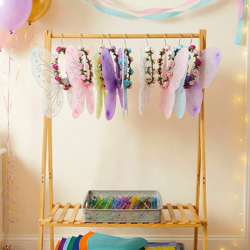 Kids Butterfly Fairy Wings Set 3