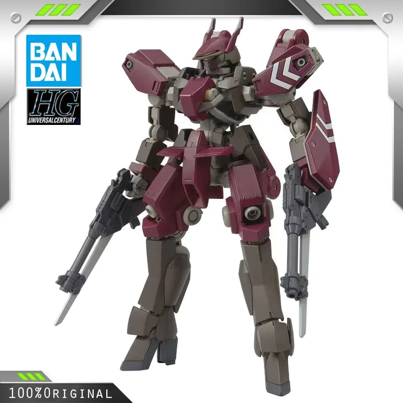 Bandai Hg Ibo 044 Gundam Baelspecial Type Hikraz Machine Red Iron Blood 1/144New Mobile Report Gundam Assemblytoys Figure Gift
