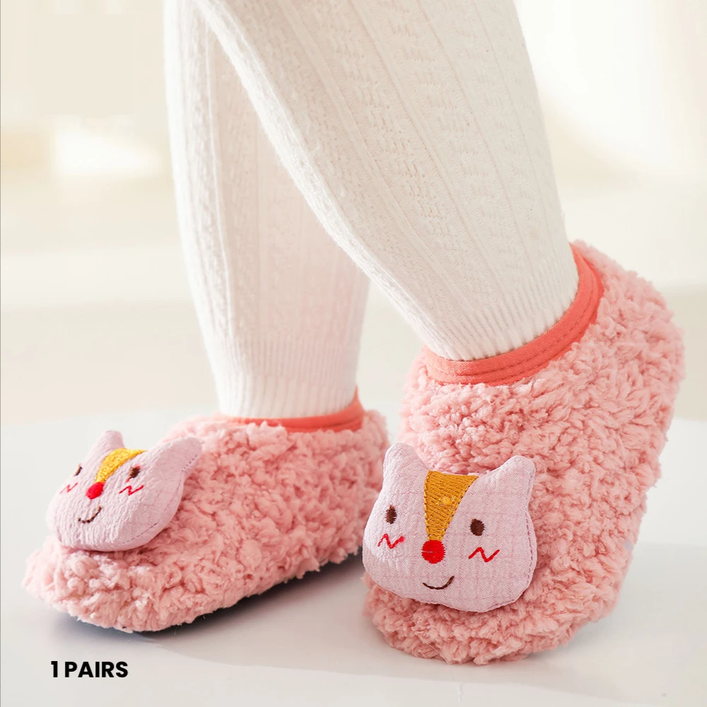 

Thickened Baby Non-slip Toddler Shoes Rubber Bottom Socks Baby Girl Boy Shoes Spring Autumn Baby Socks Non-slip Soft Bottom Shoe