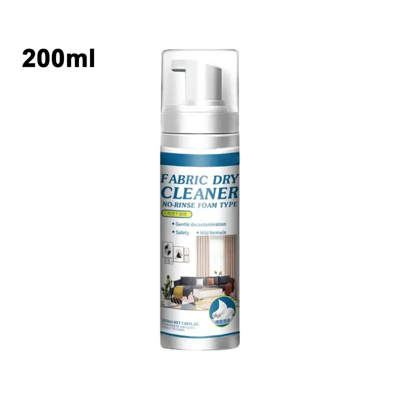 Fabric Spray Cleaner Powerful Stain And Dirt Eliminator For Upholstery And Fabric 200ml Household Multifunctional Cleaning Foam fabric sofa cleaner carpet cleaner