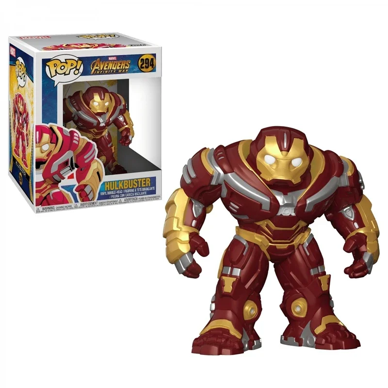 Funko Pop Il Più Nuovo Arrivo Hulkbuster Superhero #294 Vinyl Action Figures Modelli Per Giocattoli Per Bambini