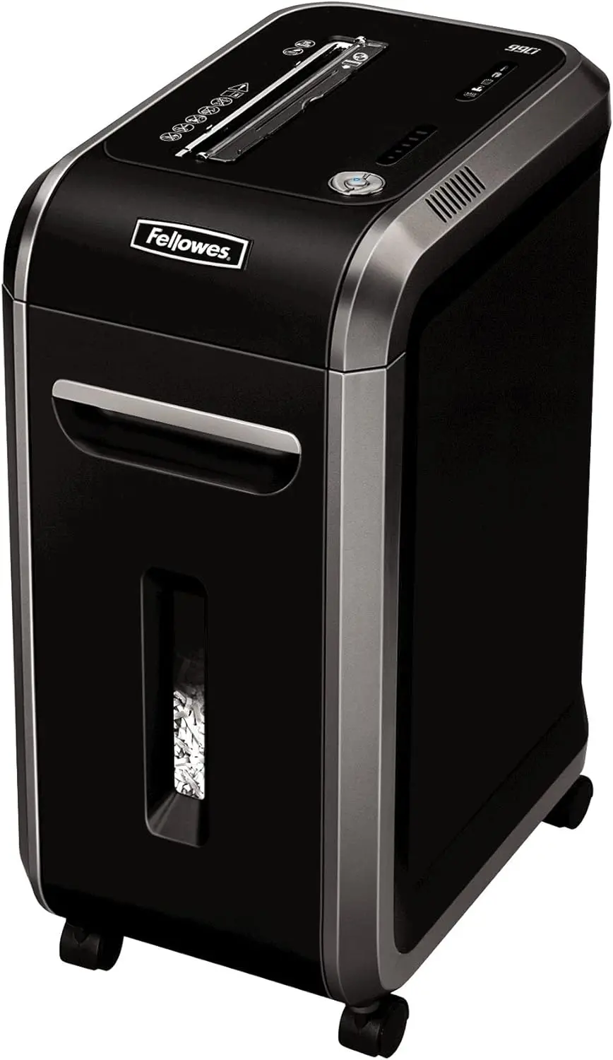 

Fellowes ‎Powershred 99Ci 18-Sheet 100% Jam-Proof Crosscut Paper Shredder for Office and Home, Black/Gray 3229901