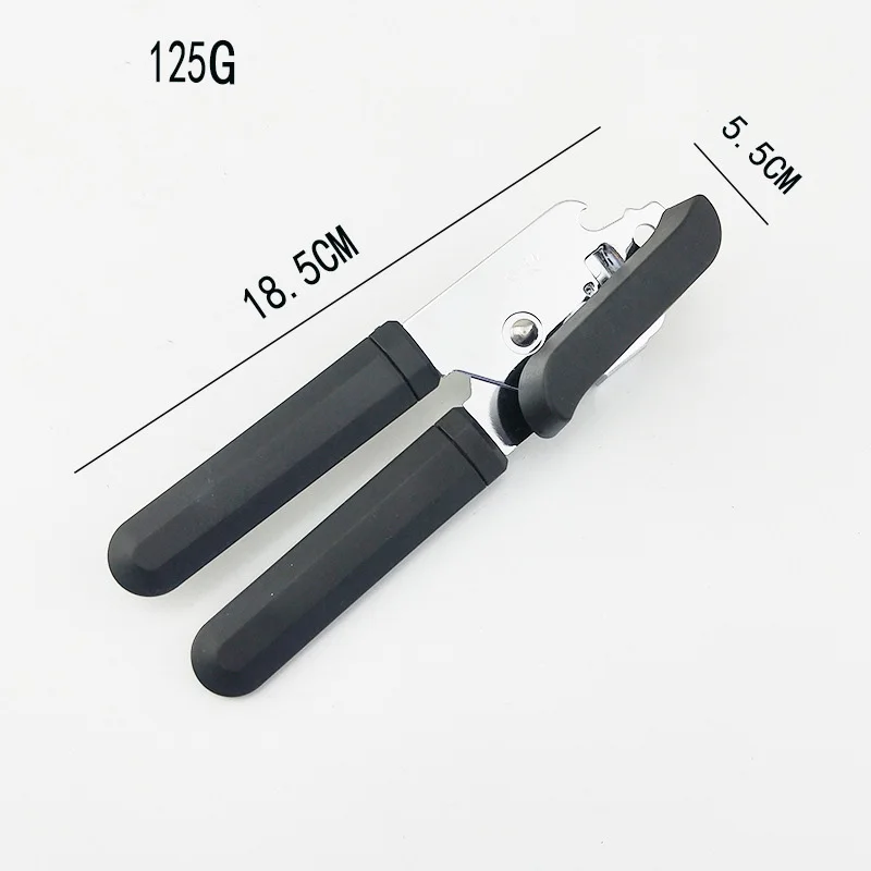 Safe Cut Can Opener Professional Stainless Smooth Edge Can Opener handheld Comfortable Handle Food Grade Opener for Kitchen