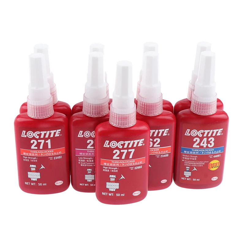 

Винтовой клей для резьбы 222 242 243 262 263 270 271 272 277, 50 мл