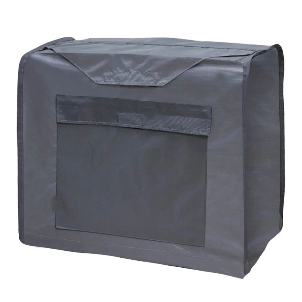 

Waterproof Double Layer Generator Cover With Visual Operation For Window 52*29*41cm Generator Protective Cover Outdoor Furniture