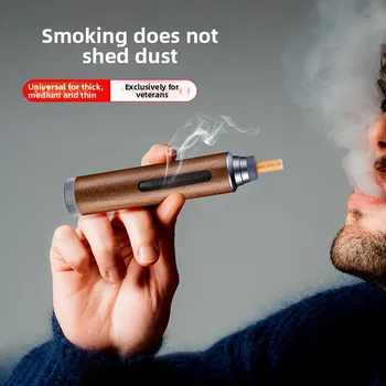 New handheld cigarette cover car ashtray no soot drop smoking accessory for car and home 1