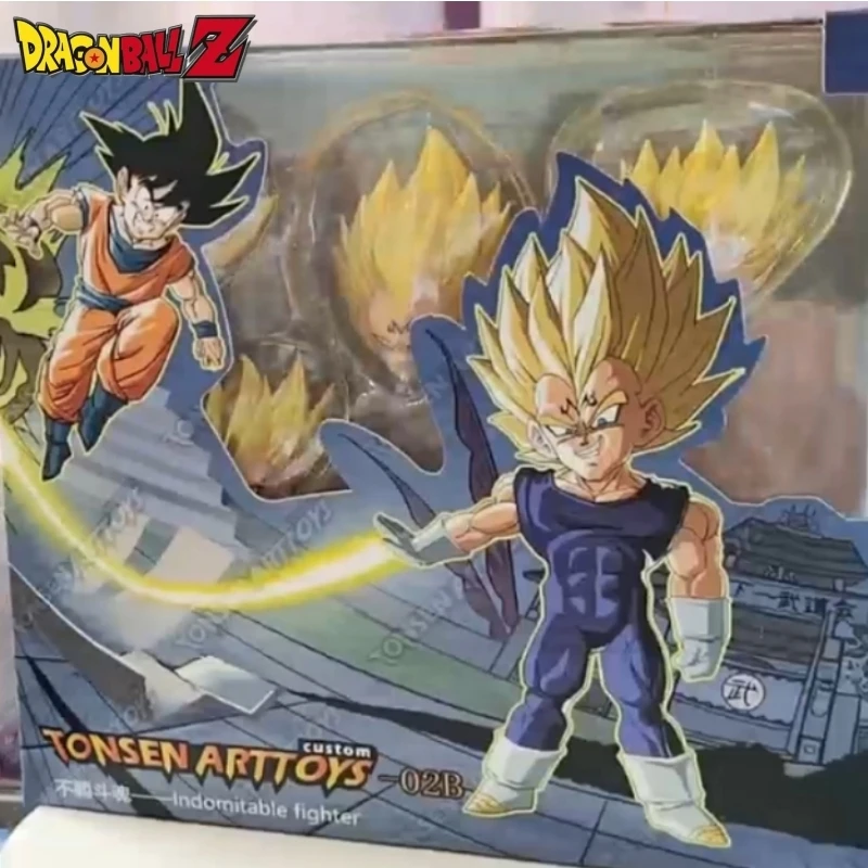 Tonsenarttoys Sh Figuards Dragon Ball Majin Vegeta Heads Anime Action Figures Shf Figuras Statue Kd Collecties Accessorie Regalo