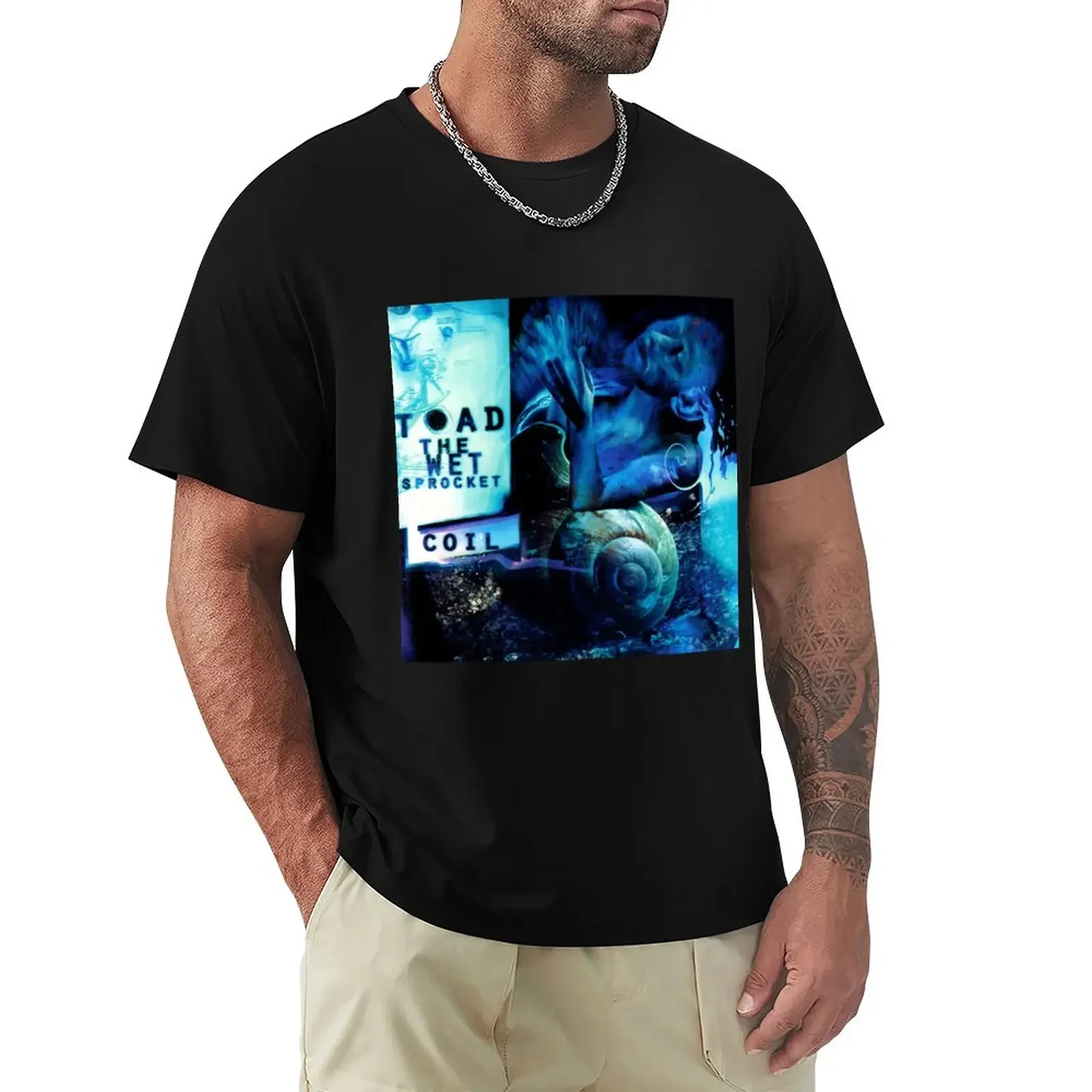 

Coil T-Shirt oversized summer clothes mens graphic t-shirts big and tall plus sizes Blouse Men's t-shirts