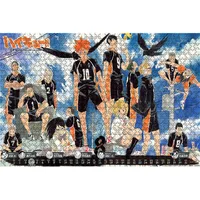 Haikyuu Jigsaw Puzzles 1000 Pieces Wooden Volleyball Anime Puzzles For Adults Children Educational Toys Gifts 2